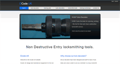 Desktop Screenshot of dcode-uk.com